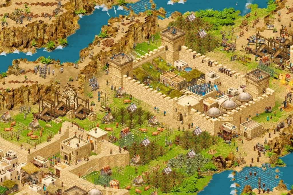 Gameplay Stronghold Crusader Remaster