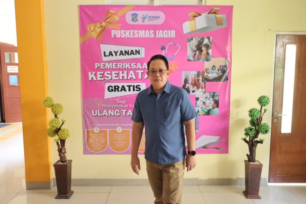 Adhy Karyono Pastikan Kesiapan Puskesmas Jagir Sambut Program Kesehatan Gratis dari Presiden Prabowo