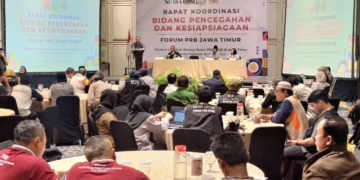 Rakor FPRB Jatim, Kalaksa BPBD Ajak Relawan Rancang Aksi Bermanfaat untuk Bulan PRB 2025