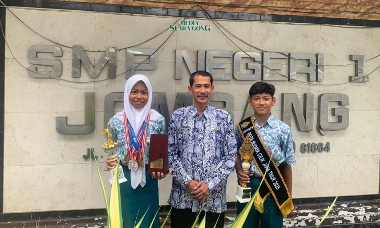 Prestasi Keren Dua Siswa SMPN 1 Jombang, Inspirasi Generasi Muda (Media Suaragong)