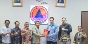Minister Counsellor Kedubes Australia Kunjungi BPBD Jatim
