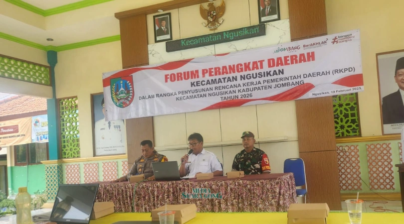 Forum Ngusikan, Jombang: Bahas Pembangunan & Program Sosial 2026 (Media Suaragong)