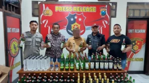 Polres Jombang Perangi Miras, Dimulai dari Internal Kepolisian