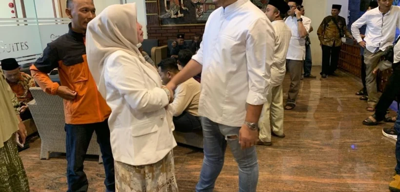 Ahmad Irawan dalam acara buka bersama sabtu kemarin