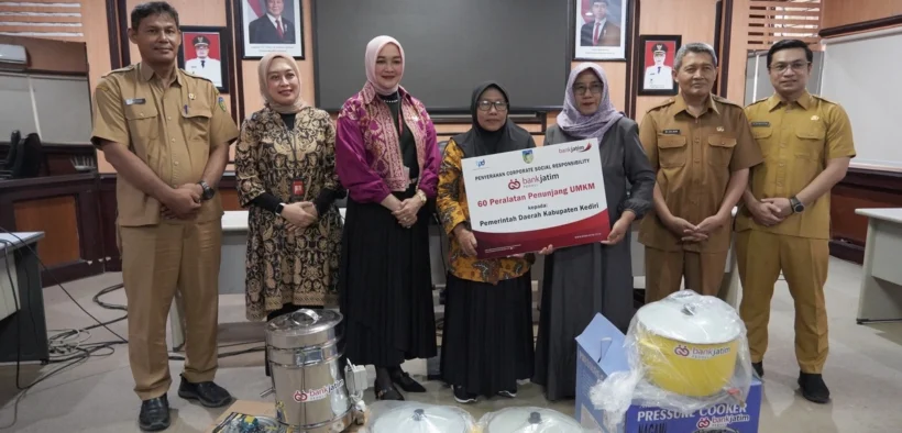 Bank Jatim resmi berikan bantuan CSR ke Pemkab Kediri