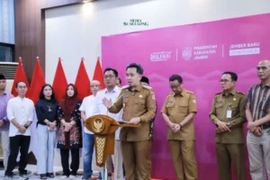 Bupati Jember Gelar Konferensi Pers Terkait Program 100 Hari Kerja