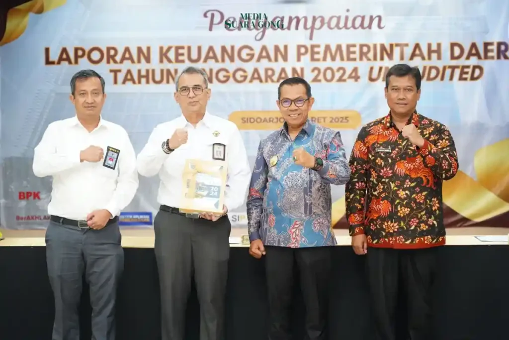 Wali Kota Batu Serahkan LKPD Unaudited Tahun Anggaran 2024