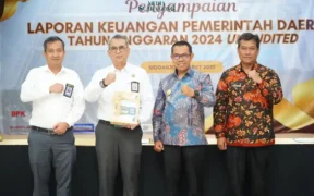 Penyerahan LKPD Tahun Anggaran 2024 Oleh Wali Kota Batu