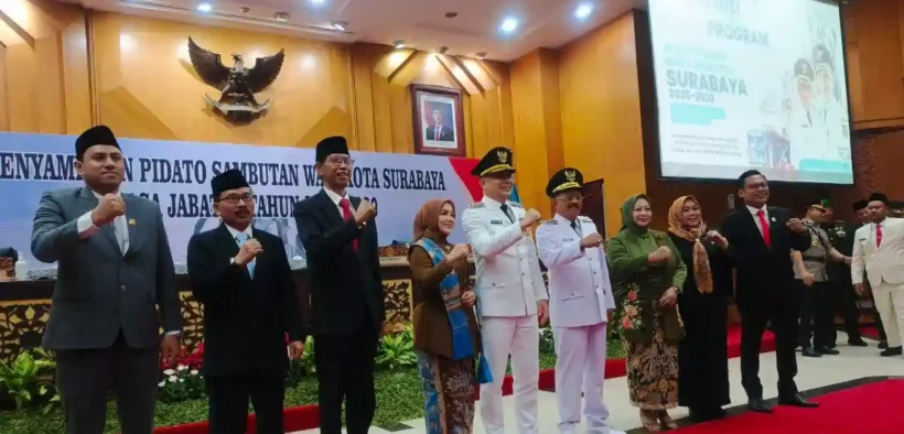 Eri Cahyadi jelaskan Sinergitas, kebersamaan dengan visi dan misi yang sama bersama membangun kota Surabaya dalam 5 tahun kedepan