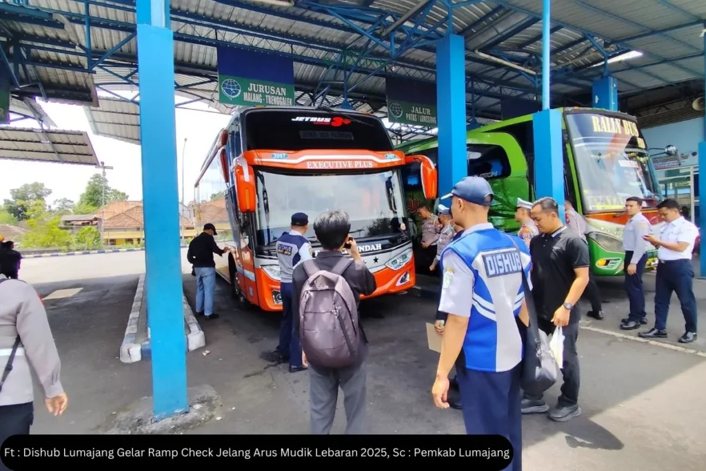 Dishub Lumajang Gelar Ramp Check Jelang Arus Mudik Lebaran 2025