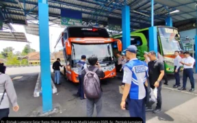 Dishub Lumajang Gelar Ramp Check Jelang Arus Mudik Lebaran 2025