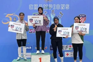 Dua Atlet Muda Probolinggo Raih Emas di Kejuaraan Anggar Jatim