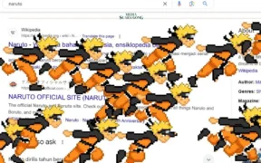 Google Rayakan Ulang Tahun ke-25 Naruto dengan Easter Egg Unik