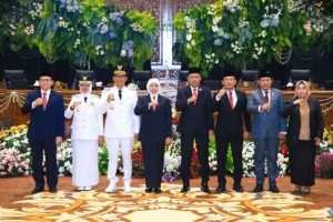 Gubernur Khofifah Hadiri Sertijab Bupati – Wakil Bupati Bojonegoro