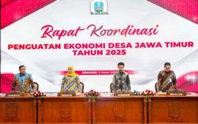 Gubernur Khofifah Ikuti Rakor Penguatan Ekonomi Desa bersama Kemenkop