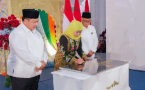 Gubernur Khofifah Resmikan Masjid Ba'i Al Karim, Harap Jadi Pusat Kegiatan Keislaman