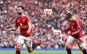 pertandingan sengit antara Manchester United (MU) dan tim asal London, Arsenal berakhir dengan skor 1-1 di Old Trafford, Manchester, Minggu (9/3/2025) lalu