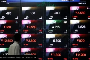 IHSG Terjun Bebas, Sentuh Level 5.991,91