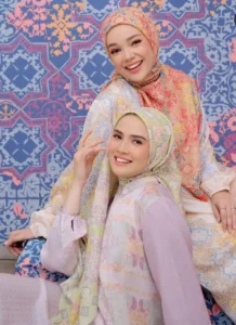 Hijab motif Warna