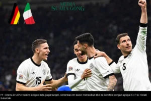 UEFA Nations League: Italia Gagal Comeback, Jerman Lolos ke Semifinal