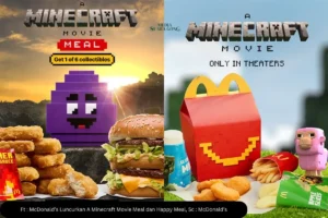 McDonald’s Luncurkan A Minecraft Movie Meal dan Happy Meal