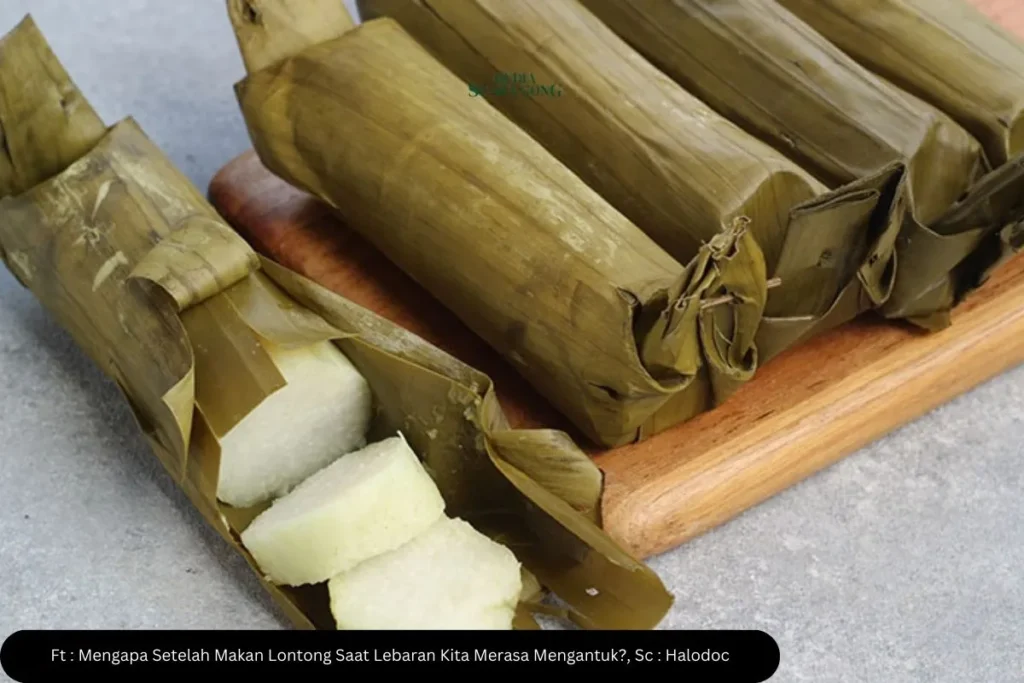 Mengapa Setelah Makan Lontong Saat Lebaran Kita Merasa Mengantuk