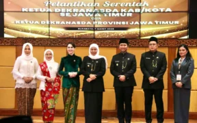 Pelantikan Ketua Dekranasda Jember 2025-2030