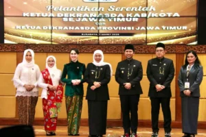 Pelantikan Ketua Dekranasda Jember 2025-2030
