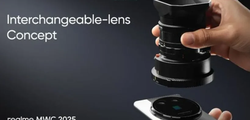 Realme Tampilkan Smartphone Konsep Interchangeable-Lens