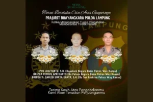 Keluarga Polisi Korban di Way Kanan Minta Pelaku Dihukum Mati.