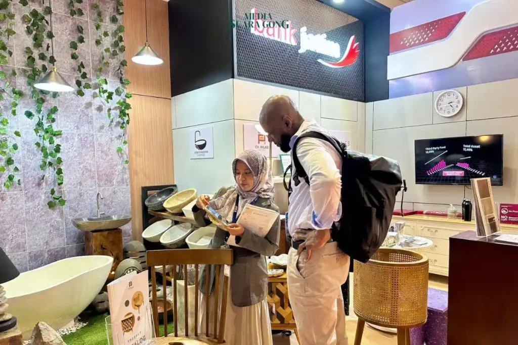 Tingkatkan Peluang Ekspor, Mitra Binaan Bank Jatim Ikuti IFEX 2025