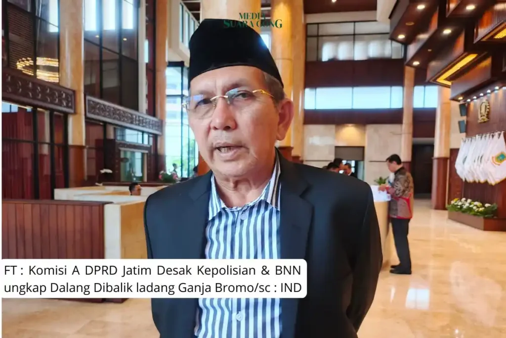 Komisi A DPRD Jatim Desak Kepolisian & BNN ungkap Dalang Dibalik ladang Ganja Bromo