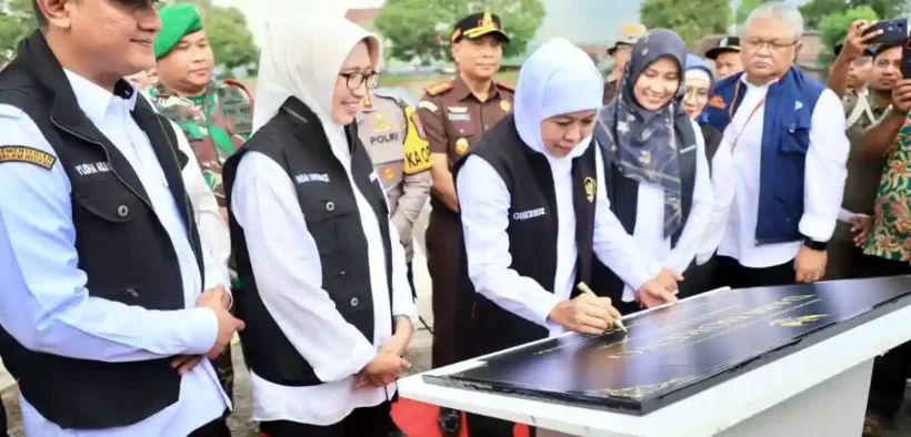 Gubernur Jawa Timur, Khofifah Indar Parawansa, baru-baru ini meresmikan DAM Boreng, Kabupaten Lumajang, berikan banyak manfaat