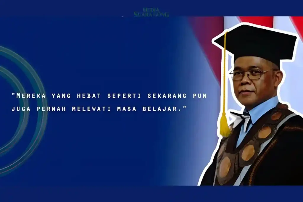 Kepala Jurusan Teknik Sipil, Bapak Mohammad Zenurianto, Dipl.Ing., M.Sc., menunjukkan gaya kepemimpinan yang menarik