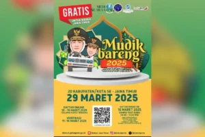 Pemprov Jatim Kembali Gelar Mudik Gratis Tahun 2025