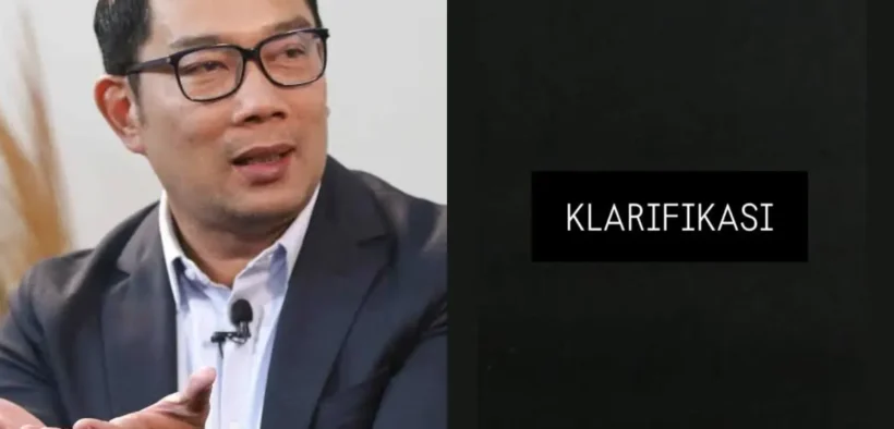 Ridwan Kamil Klarifikasi Tudingan Perselingkuhan: Fitnah Keji