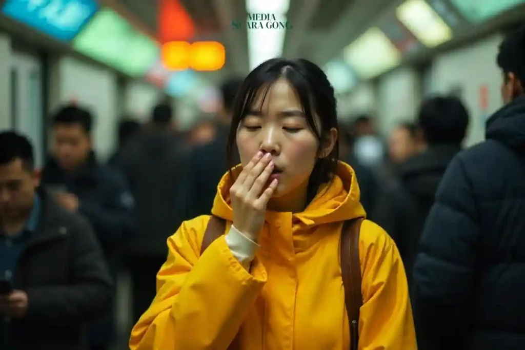 Kebanyakan mengorek hidung atau ngupil bisa berujung pada meja operasi? Hal itu terjadi pada pria di Xianyang, Provinsi Shaanxi, China!