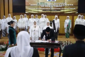 Siti Faujiyah Nurochman Resmi Dilantik Sebagai Ketua Dekranasda