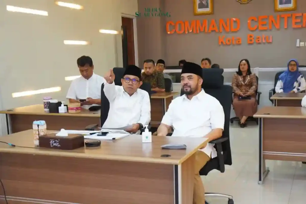 Peluncuran Indikator Monitoring Center for Prevention (MCP) yang diselenggarakan oleh KPK dan Diikuti oleh Pemkot Batu