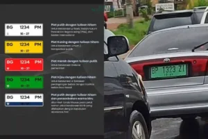 Plat Nomor Hijau Hanya Berlaku di 4 Wilayah: Ini Penjelasannya!