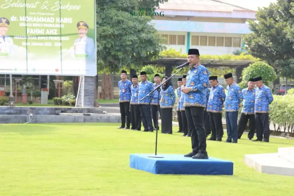 Bupati Probolinggo Pimpin Apel Korpri: kenalkan Sekolah Rakyat