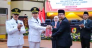 Serah Terima Jabatan dan Penyampaian Visi-Misi Bupati Jember 2025-2030