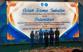 Pelantikan Ketua TP PKK dan Posyandu Jatim 2025