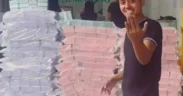 Viral Pria Penukar Uang Baru Pamer Rp 2 Miliar Pecahan Kecil