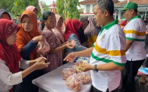 Warga Desa Jombang Antusias Hadiri Gerakan Pangan Murah Pemkab Jember