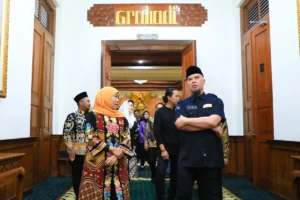 Ahmad Dhani Ramaikan Halal Bihalal Khofifah