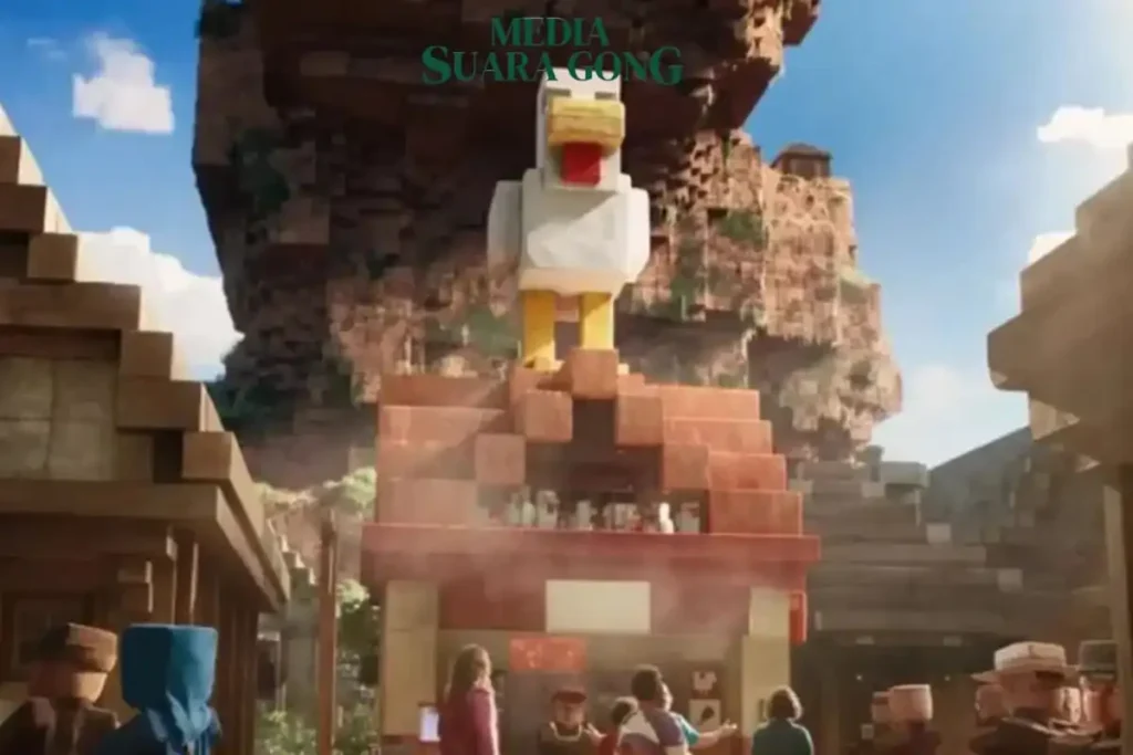 Film Minecraft Lampaui Pendapatan Captain America: Brave New World