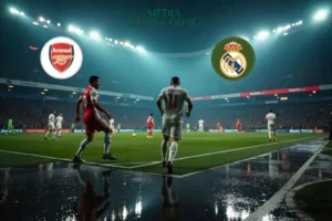 Arsenal Kalahkan Madrid 3-0 di Leg Pertama Perempat Final