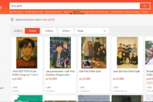 Jasa Edit Foto Gaya Ghibli Banjiri E-Commerce, Bagaimana Soal Hak Cipta?