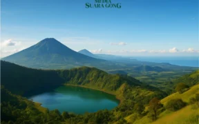 Jawa Tengah memiliki destinasi wisata alam yang menarik untuk dikunjungi (Ilustrasi oleh: Mirta)